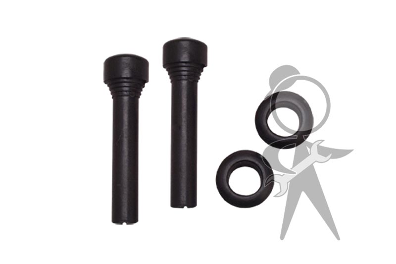Knob and Collar, Door Lock - 111-898-187 B ST