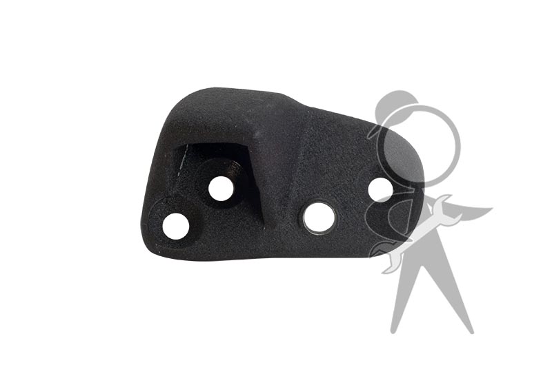 CV Latch Catch/Visor Mount, Left, Black - 141-871-385 A BK
