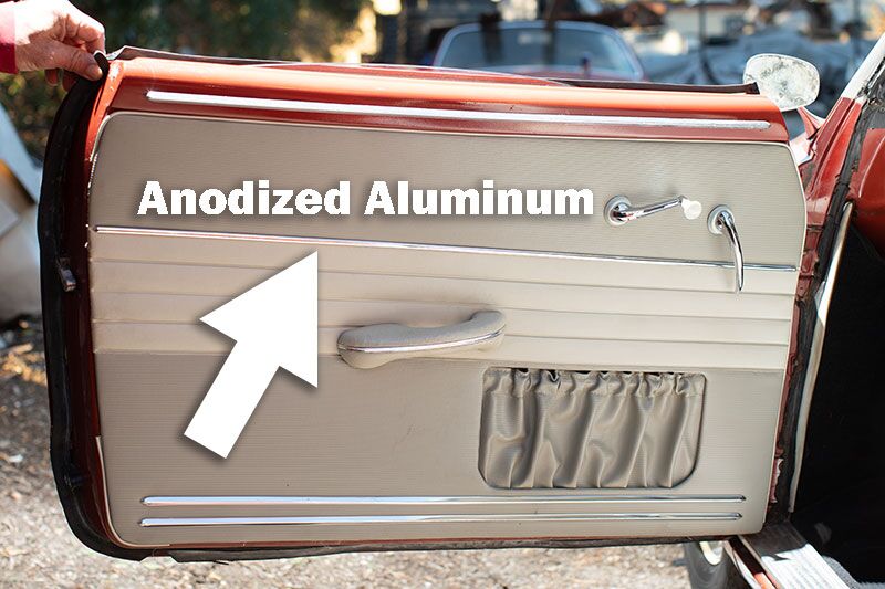 Trim Molding, Interior Door Panel, Upper Pair