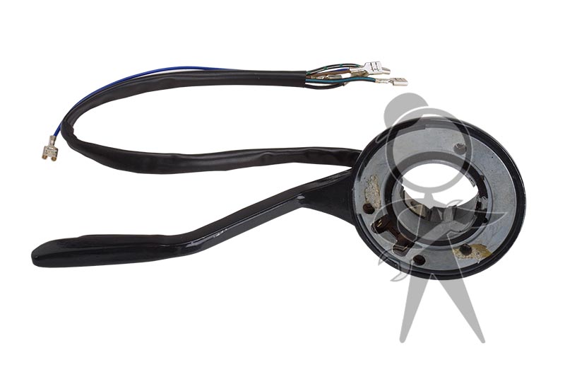 Switch, Turn Signal Lever, Black - 141-953-517 F BK