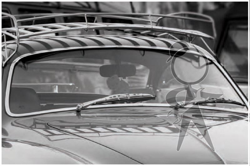 Glass, Windshield - 143-845-101 C