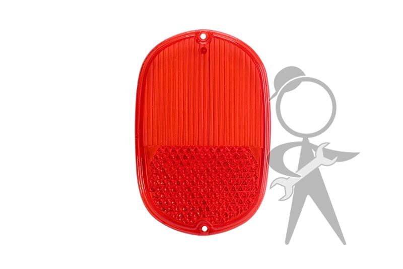 Lens, Taillight, Red - 211-945-241 G