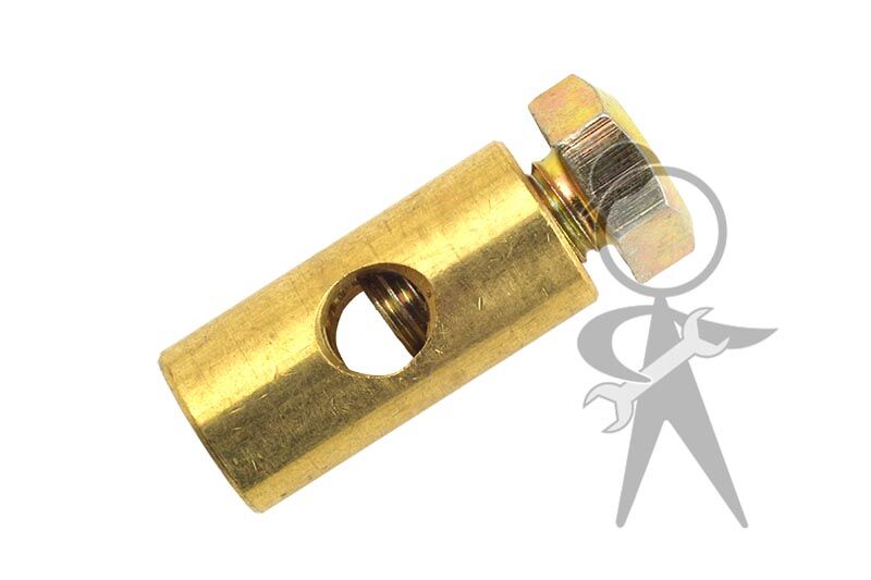 Barrel Clamp w/Bolt, Heater Cbl/Accel Cbl - 311-129-777