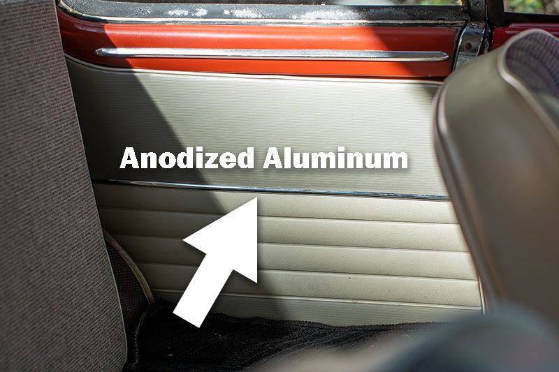 Karmann Ghia quarter panel molding