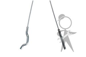 Accelerator Cable, 2650mm, Mexico - 112-721-555 ME
