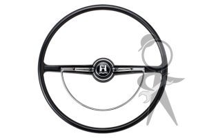 Steering Wheel, Complete, Black - 311-498-651 D BK