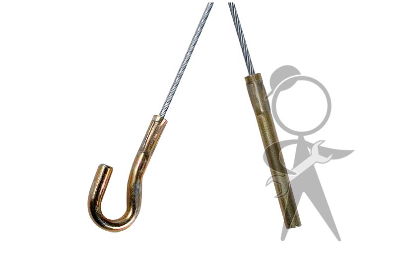 Accelerator Cable, 2650mm (104.35") - 111-721-555 C